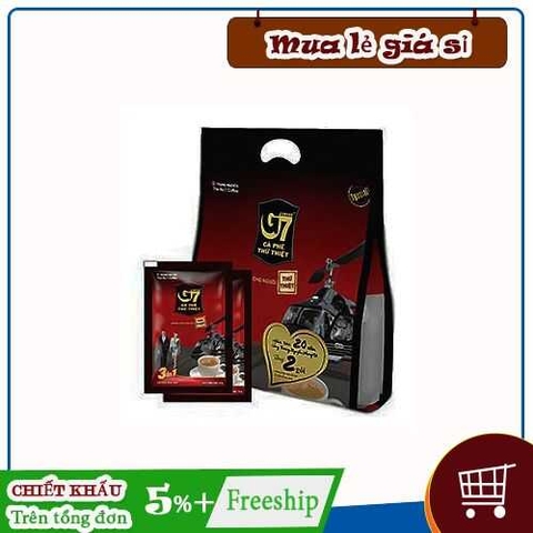 Cà phê Trung Nguyên G7 3 trong 1 (50 gói/16gr)