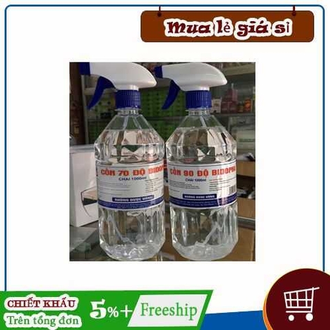 Cồn y tế sát khuẩn 1 lit