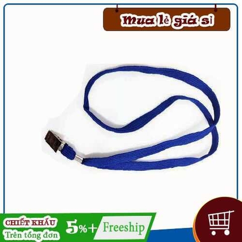 Dây đeo bảng tên đầu kẹp sắt