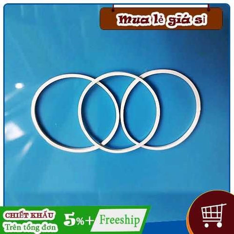 Dây thun trắng vòng lớn