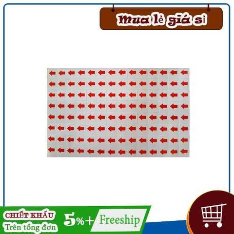 Giấy decal Tomy mũi tên