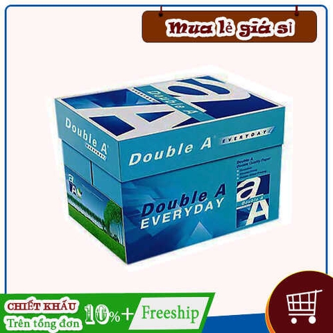 Giấy in Double A khổ A4 70gsm