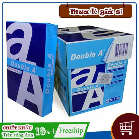 Giấy in Double A khổ A3 70gsm