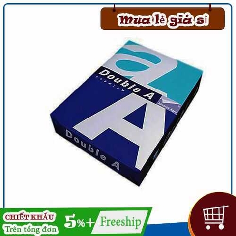 Giấy in Double A khổ A4 80gsm