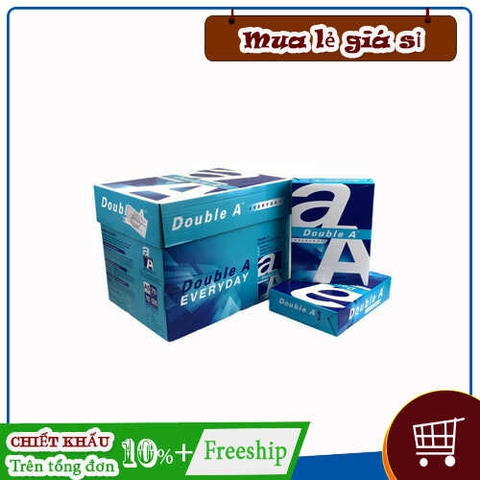 Giấy in Double A khổ A5 70gsm