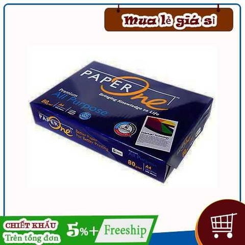 Giấy in Paper One khổ A4 80gsm