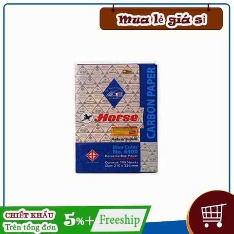 Giấy than khổ A4 Horse 4400
