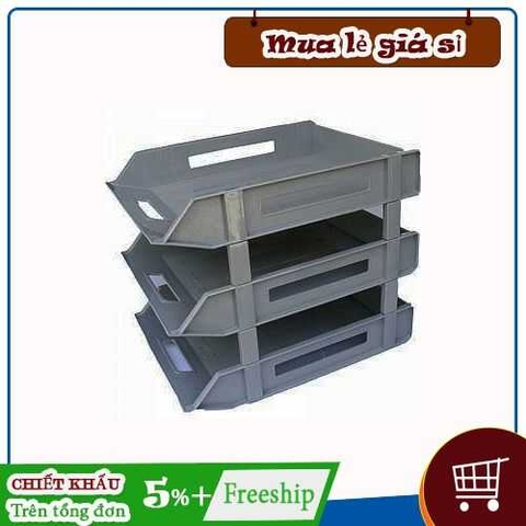 Kệ hồ sơ 3 tầng nhựa xukiva 190.3