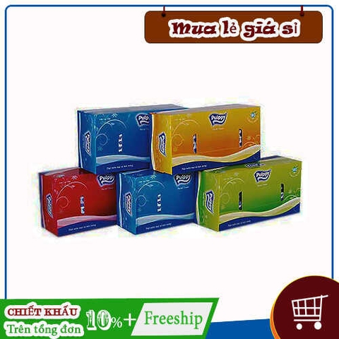 Khăn giấy hộp Pulppy (180 tờ/hộp)