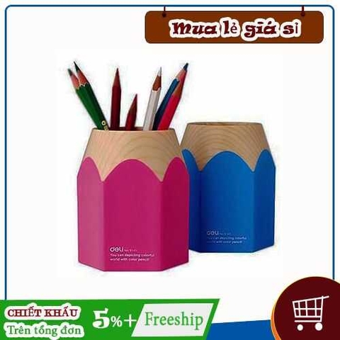 Khay cắm bút hình bút chì Deli 9145