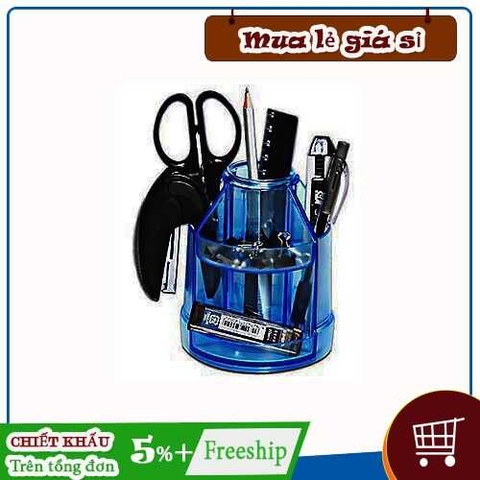 Khay cắm bút nhựa Xukiva 172 (xoay)