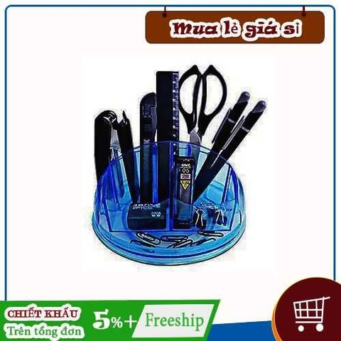 Khay cắm bút nhựa Xukiva 176 (xoay)