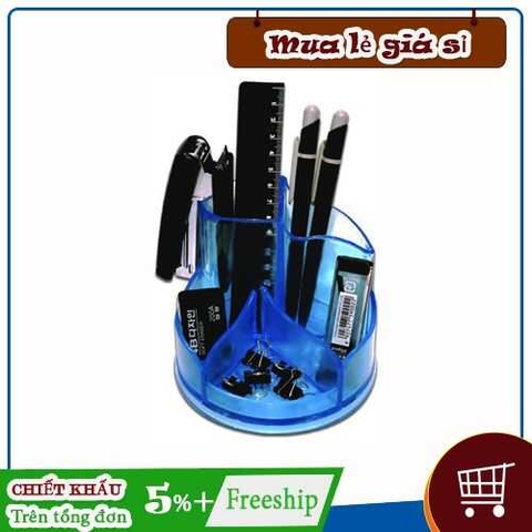 Khay cắm bút nhựa Xukiva 179 (xoay)