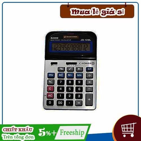 Máy tính CASIO JS-120L - 12 số (trung)