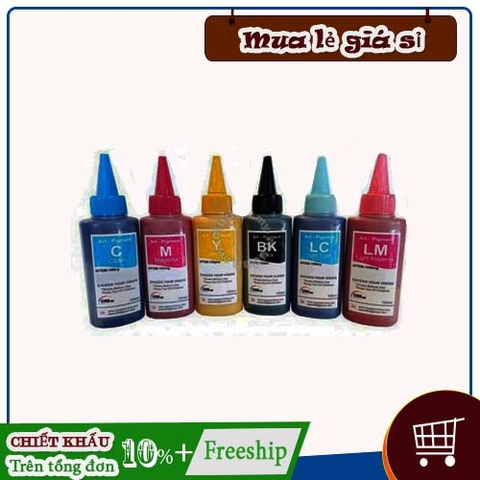 Mực dầu màu 100ml