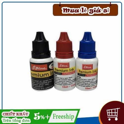 Mực dấu chuyên dùng Shiny 28ml