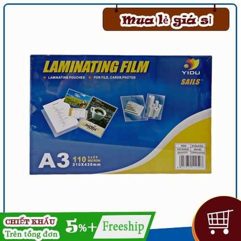 Nhựa ép Plastic khổ A3 80Mic