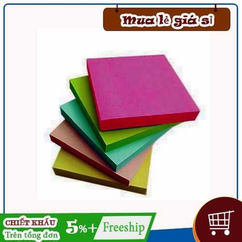 Giấy note màu dạ quang Pronoti