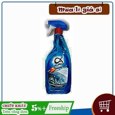 Nước lau kiếng Anpha 800ml