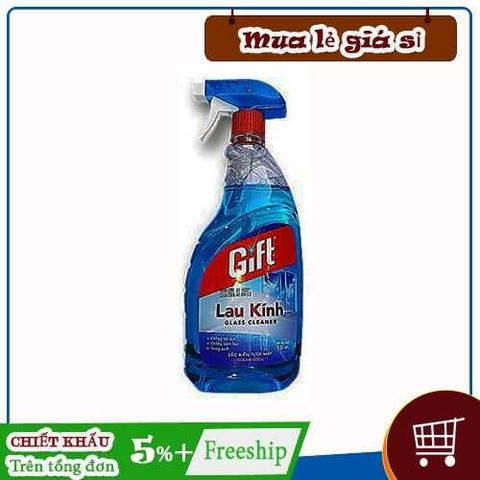 Nước lau kiếng Gift 800ml
