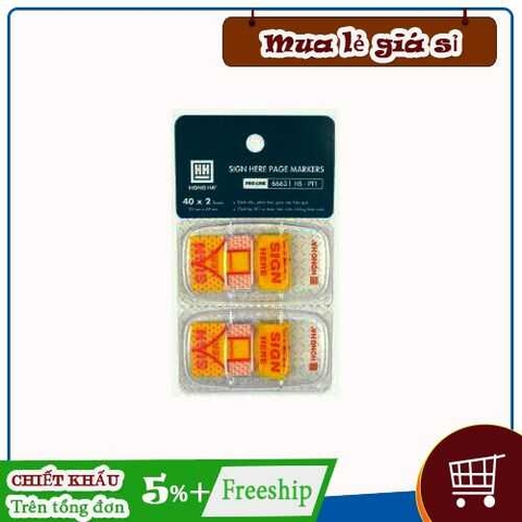 Giấy phân trang Sign Here HS-PT1