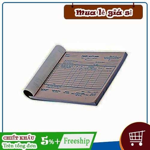 Phiếu xuất kho khổ A5