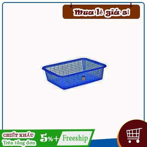 Rổ nhựa chữ nhật