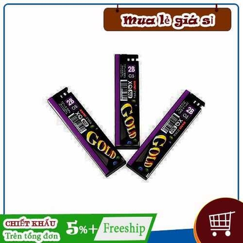 Ruột bút chì bấm Gold 0.5mm