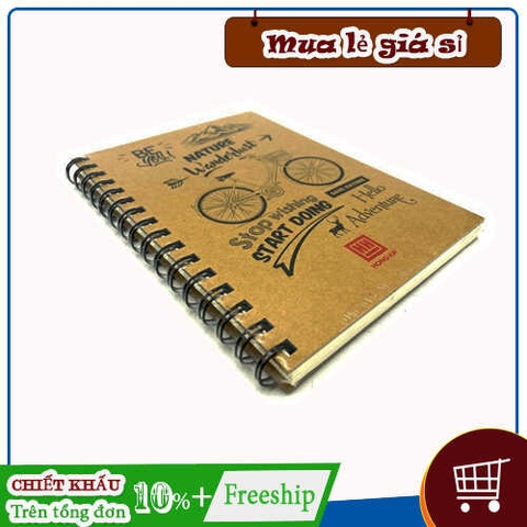 Sổ lò xo cao cấp 200 trang