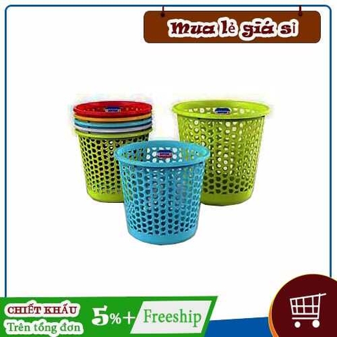 Sọt nhựa tròn 25cm*25cm