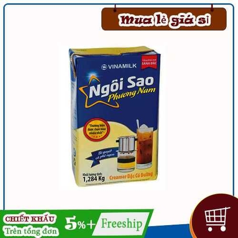 Sữa đặc có đường ngôi sao phương nam 1284gr