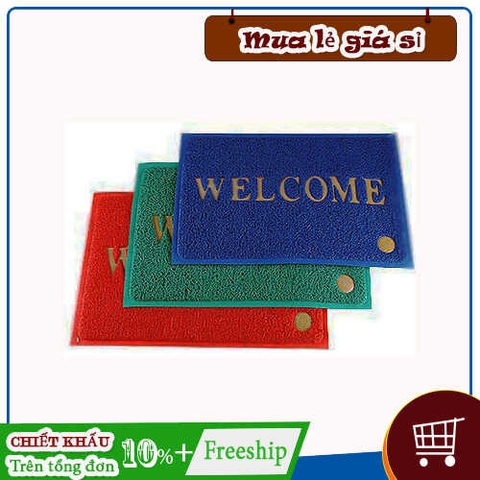 Thảm nhựa Welcome