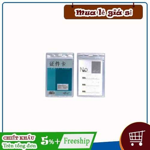 Thẻ đeo bảng tên zipper nhựa dẻo