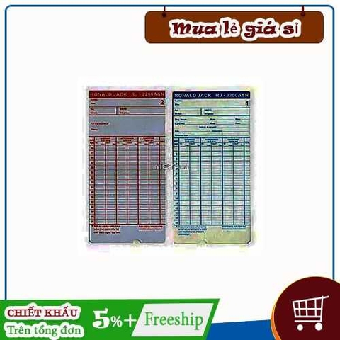 Thẻ máy chấm công