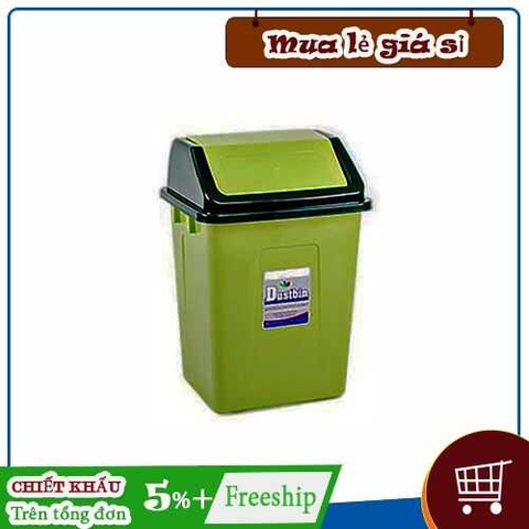 Thùng rác nhựa bập bênh