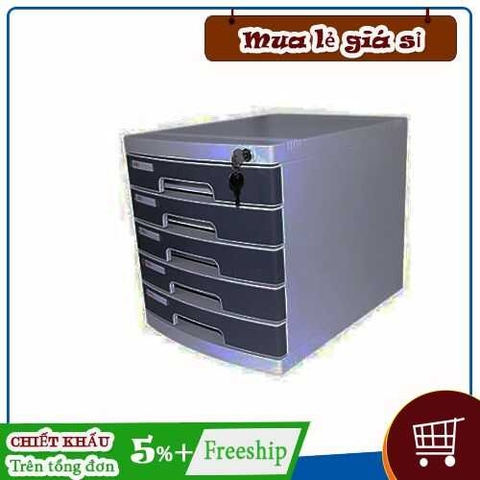 Tủ đựng tài liệu 5 ngăn Deli 8855