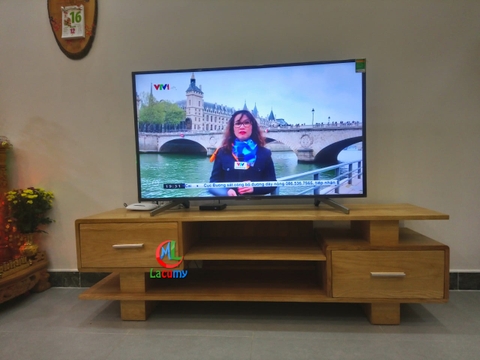 KỆ TIVI 1m6 GỖ TẦN BÌ  - KE04