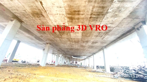 Sàn xốp-Dự án thi công năm 2021