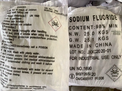 Sodium Flouride - NaF - 98% Mint