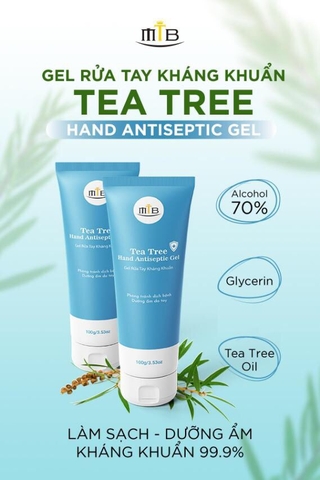 Gel rửa tay kháng khuẩn Tea Tree