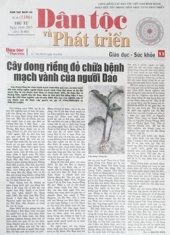 Dân tộc và Phát triển