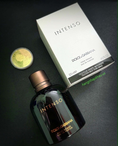 Dolce & Gabbana Intenso Pour Homme EDP 125ml TESTER - MADE IN FRANCE.