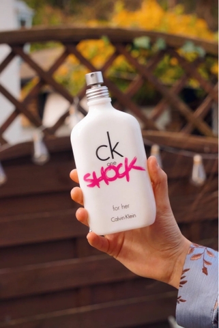 CK One Shock For Her EDT 100ml - MADE IN FRANCE.