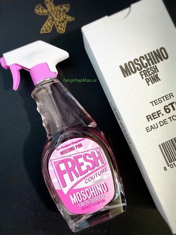 Moschino Fresh Pink EDT 100ml TESTER - MADE IN ITALY.