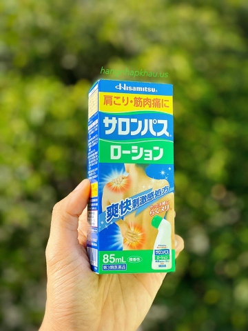 Dầu xoa bóp Salonpas 85ml - MADE IN JAPAN