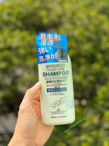 Dầu gội trị rụng tóc Kaminomoto (300ml) - MADE IN JAPAN.