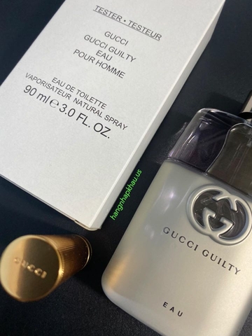 Gucci Guilty Eau Pour Homme EDT 90ml TESTER - MADE IN FRANCE.