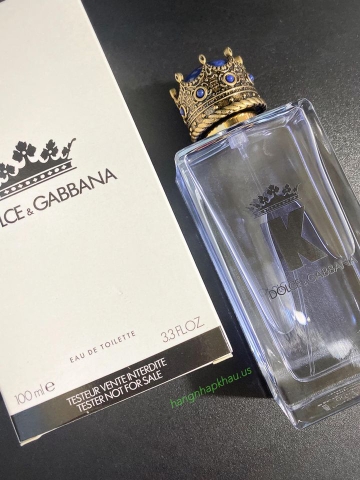 Dolce & Gabbana K EDT 100ml TESTER -  MADE IN FRANCE.