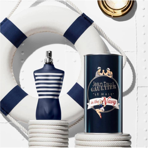Jean Paul Gaultier Le Male In The Navy EDT 125ml - MADE IN FRANCE.
