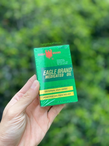 Dầu gió xanh Eagle Brand Medicated Oil (24ml) - DÀNH RIÊNG CHO THỊ TRƯỜNG HOA KỲ.